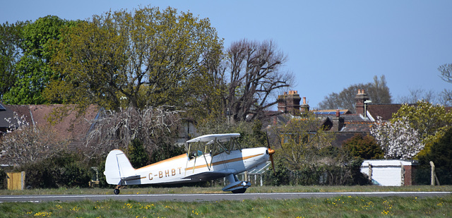 G-BHBT at Solent Airport - 25 April 2021