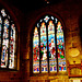 Stained Glass St Nicholas Cathedral.Newcastle