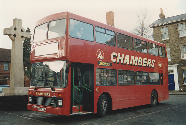 Chambers N952 KBJ in Bury St. Edmunds – 30 Mar 1996 (305-26)
