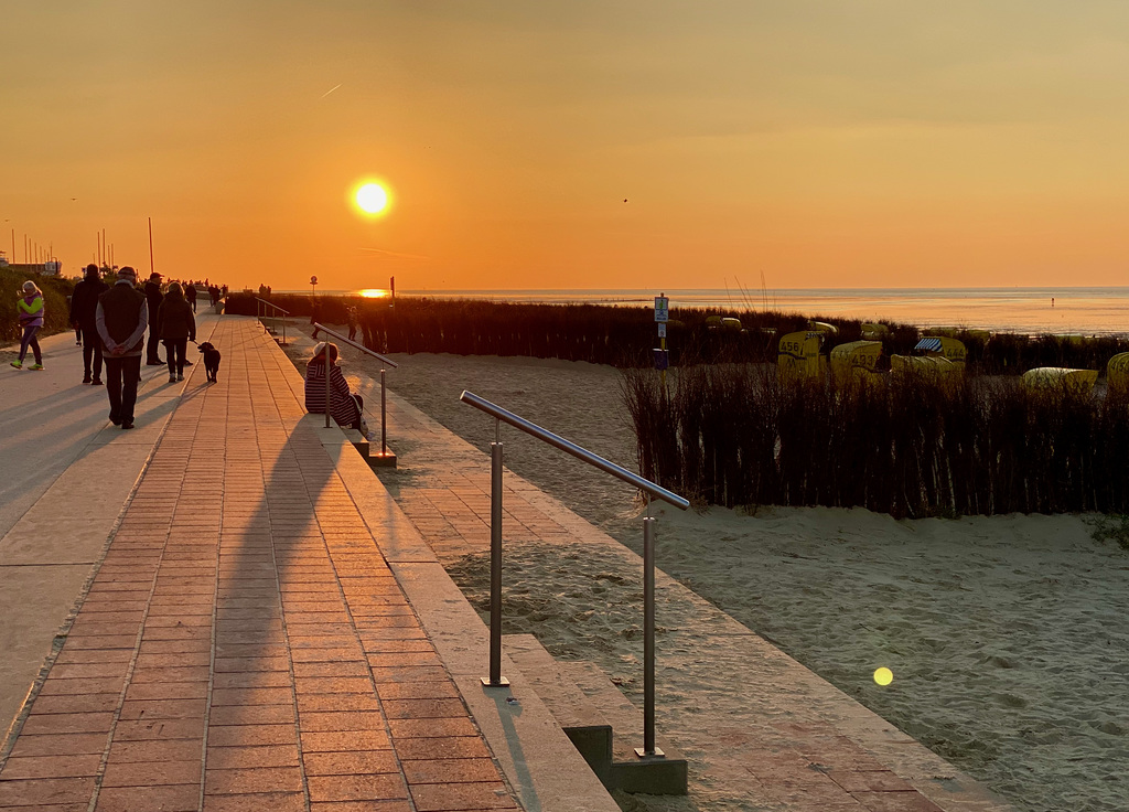 Abendstimmung am Strand