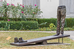 im Garten des Musée des Beaux-Arts de Mulhouse  (© Buelipix)