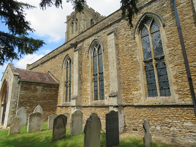 swavesey church, cambs  (2) c14 aisle