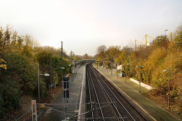 Bahnhof Dortmund Signal-Iduna-Park / 8.11.2020