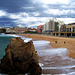 FR - Biarritz - Grand Plage, just before the rain came down