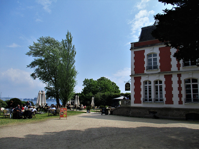 pause détente à la villa