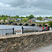 The old bridge at Lillaloe, joining Co. Tipperary, and County Clare, across the Shannon
