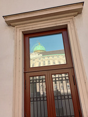 Hofburg door.
