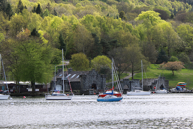 Windermere boat houses