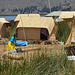 Peru, Uros' Islands, Everyday Life of the Village