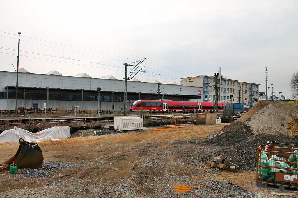 DB-Betriebswerk Dortmund-Betriebsbahnhof, ICE-Wartungshalle / 27.03.2018