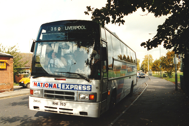 Yorkshire Traction 15 (RHE 353 ex E213 RDW) in Newmarket – 9 Oct 1993 (207-01A) Yorkshire Traction 15 (RHE 353 ex E213 RDW) in Newmarket – 9 Oct 1993 (207-01A)