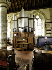 Organ in the Church of St George Arreton
