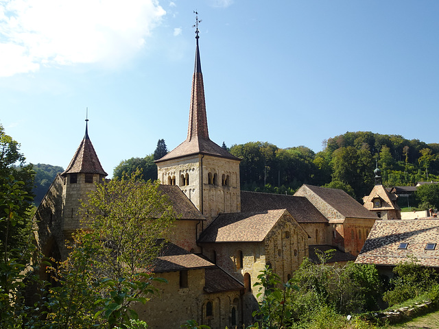 Klosteranlage von Romainmôtier