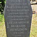 swavesey church, cambs  (5) c21 coffin gravestone for lucian hewlings +2003