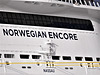 Teilansicht der NORWEGIAN ENCORE