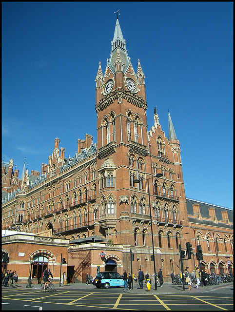St Pancras clock tower