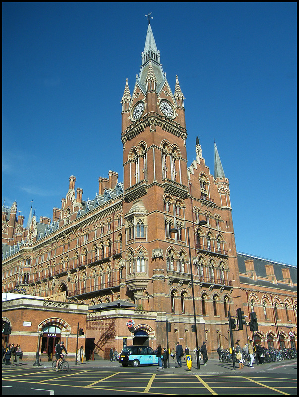 St Pancras clock tower