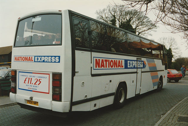 390/03 Premier Travel Services (Cambus Holdings) F108 NRT at Mildenhall - 11 Dec 1993 390/03 Premier Travel Services (Cambus Holdings) F108 NRT at Mildenhall - 11 Dec 1993