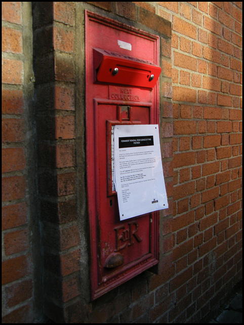 goodbye post box OX1 597