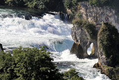 Der Rheinfall bei Schaffhausen