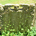 swavesey church, cambs  (8) c18 gravestone with cherubs and skull