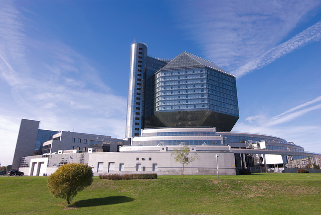 Die Nationalbibliothek von Weißrussland