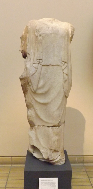 Woman Wearing a Peplos Statue in the British Museum, May 2014