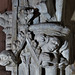 dorchester abbey church, oxon detail of mid c14 sedilia c.1340(83)