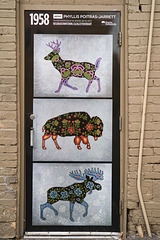 downtown door art 1958