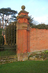 Gate Pier, Easton Hall, Easton, Suffolk