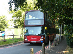 Konectbus/Chambers 809 (YN55 PZM) at West Suffolk Hospital, Bury St. Edmunds - 12 Aug 2024 (P1190227)