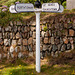 Cornish road sign