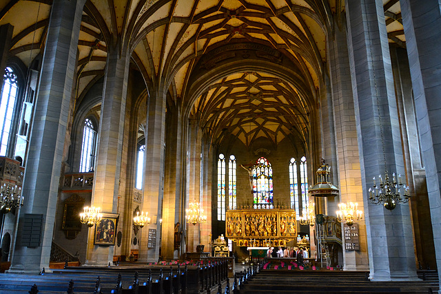 Zwickau 2015 – Marienkirche – Nave
