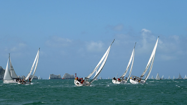 Isle of Wight 2022 Round the Island Race 01