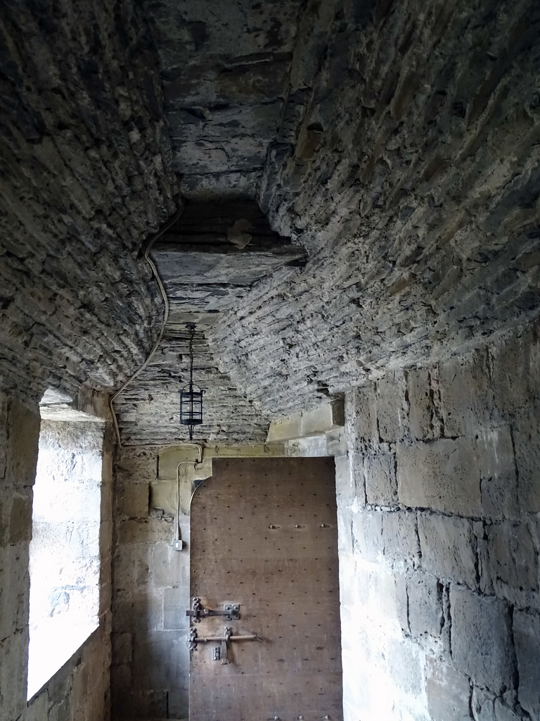 Chirk clock tower door