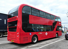 Metroline Travel (London) BDE2628 (LJ19 CVB) at Gonerby Moor Service Area - 2 Jul 2019 (P1020919)