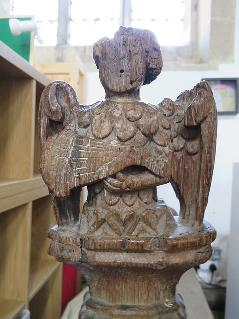 swavesey church, cambs  (14) c16 bench end