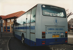 Cambridge Coach Services D350 KVE at Mildenhall - 6 Mar 1995