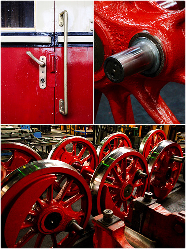 HSB-Werkstatt Wernigerode: Impressionen in Rot