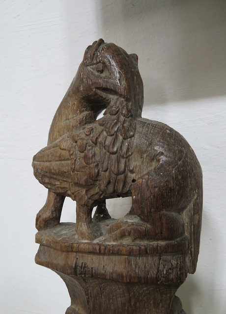 swavesey church, cambs  (15) c16 bench end