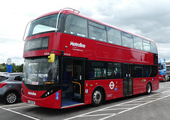 Metroline Travel (London) BDE2628 (LJ19 CVB) at Gonerby Moor Service Area - 2 Jul 2019 (P1020916)