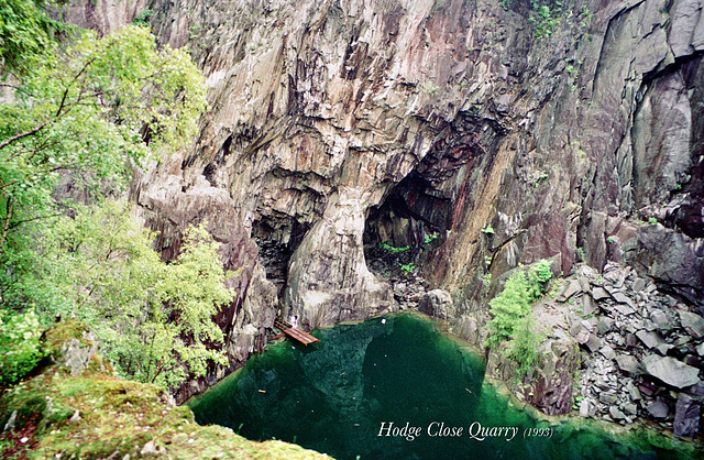 Hodge Close Quarry (Scan from 1993)