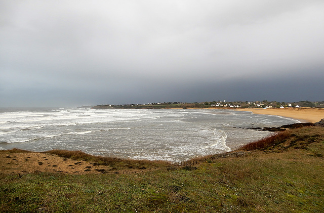 la cote lorientaise ce matin