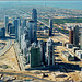 Dubai : Dal Burj Khalifa la vista verso Sud