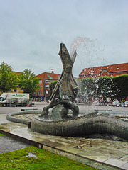 Trelleborg, Drachenbrunnen