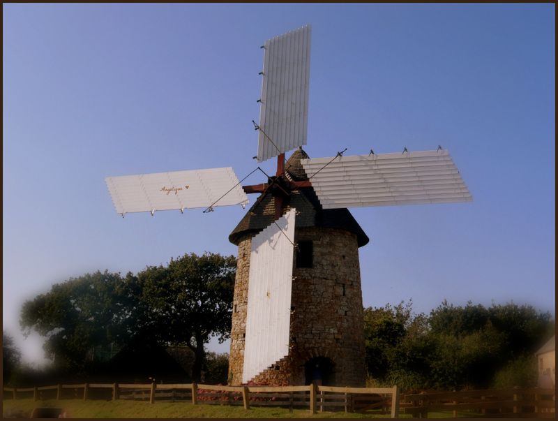 MOULIN À VENT DU Patrimoine culturel, FIERVILLE-LES-MINES ..................Passez un bon we !