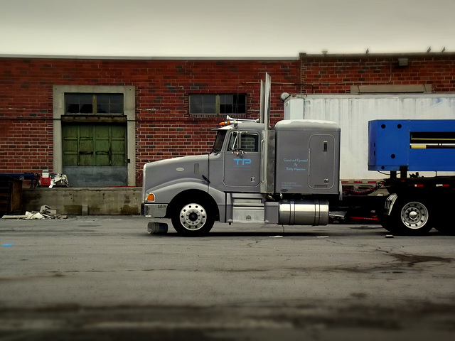 Parked Peterbilt