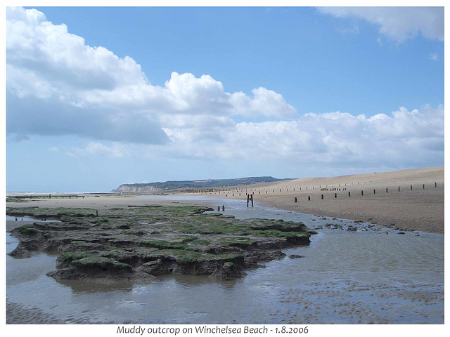 Muddy outcrop Winchelsea 1 8 2006