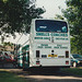 Snell’s Coaches JIL 8729 (F949 NER) at The Smoke House Inn at Beck Row – 8 Jul 1995 (275-23)