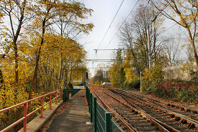 Trasse der Linie U45 (Dortmund-Innenstadt-West) / 8.11.2020